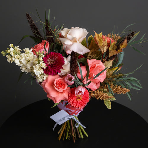 Bigger posey bouquet with katie kime towel austin