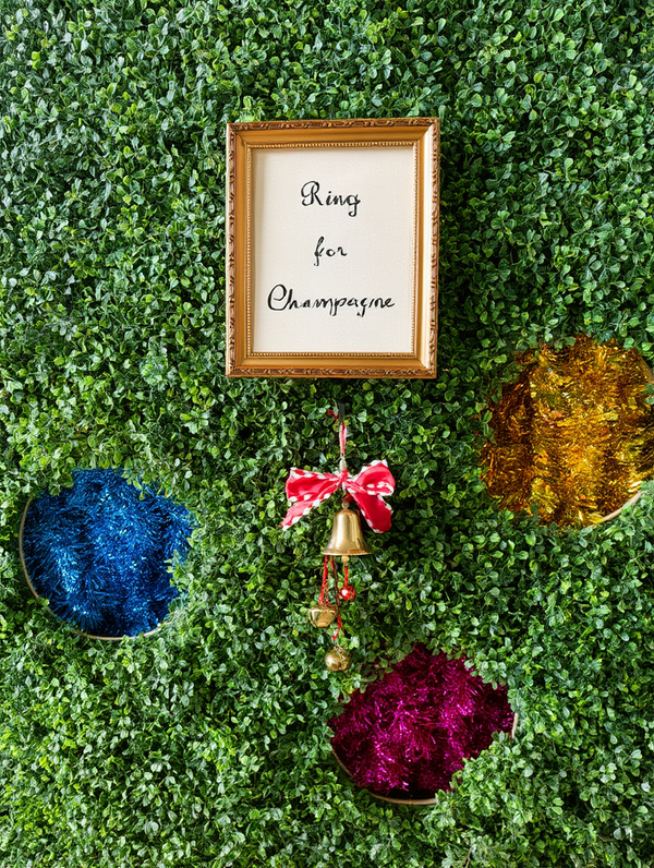 ring for champagne wall christmas party
