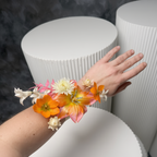 colorful floral corsage for prom season in Austin TX