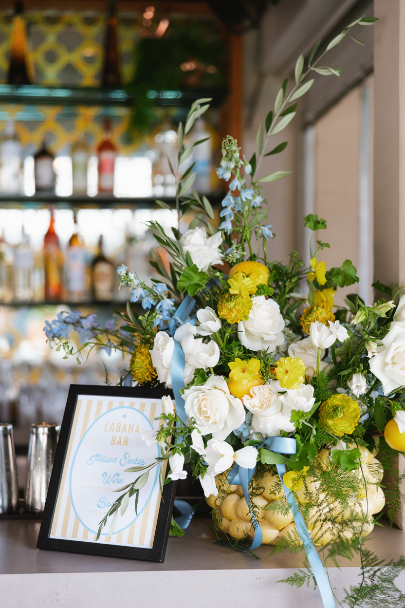 bar florals at Hotel Zaza in Austin tx.png